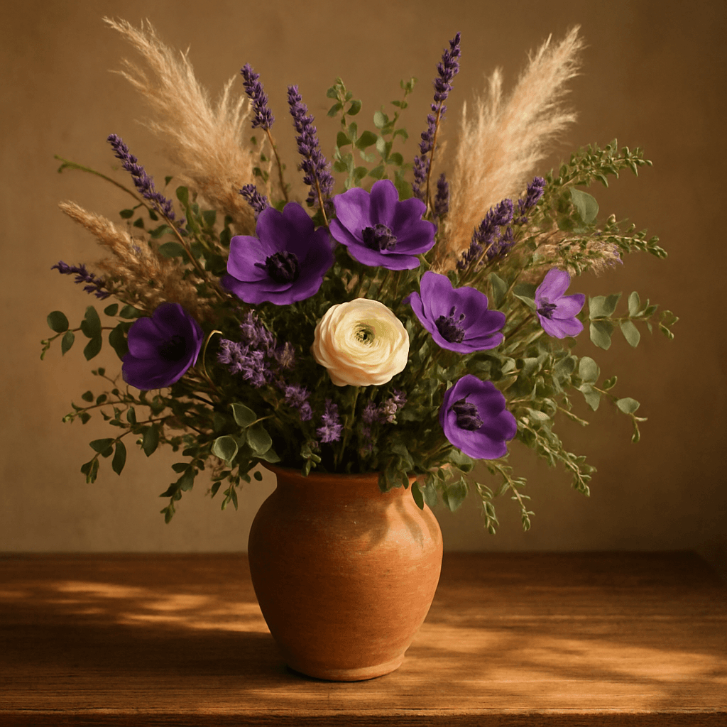 Bouquet Harmonie Nature — fleurs sauvages